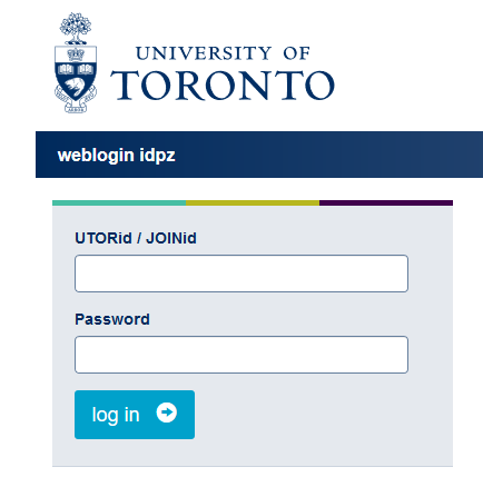 UTORid login