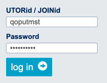 UTORid login