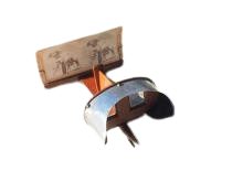 Stereoscope with Stereoscopic Slides [1]