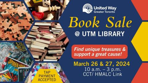 United Way Book Sale returns March 26 & 27