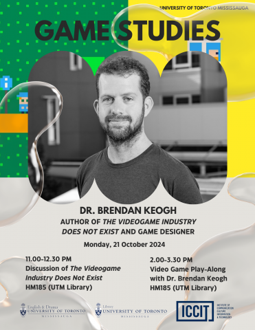 Game Studies Talks with Dr. Brendan Keogh Game Studies Talks with Dr. Brendan Keogh