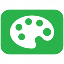 Colouring icon