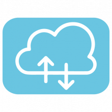 Remote software access icon