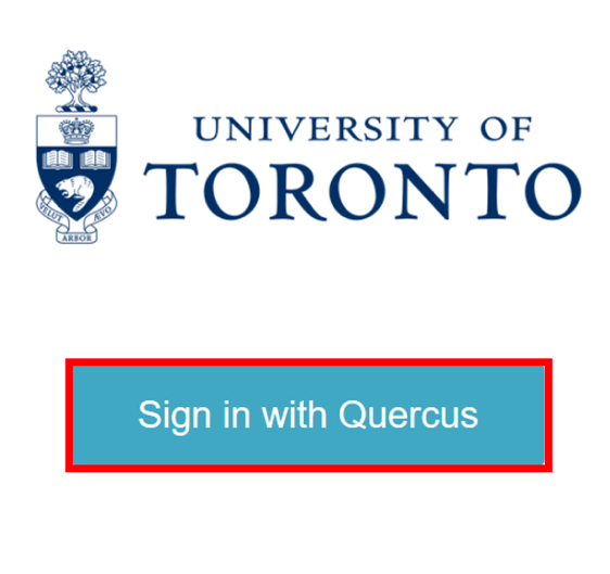 Sign in with Quercus